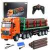 RC auto Huina dřevorubecký nákladní vůz 1:18