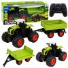RC traktor zemědělský s vyklápěcí vlečkou 1:16