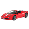 RC auto Rastar Laferrari Aperta 1:14 červené kabriolet