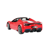 RC auto Rastar Laferrari Aperta 1:14 červené kabriolet