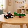RC zemědělský traktor s pásovým dopravníkem 1:24