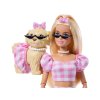 Panenka Mattel Barbie Twining Looks na procházce s pejskem