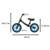 Odrážedlo Trike Fix Balance ultra lehké černé 5