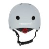 Kask rowerowy dla dziecka Trike Fix dzieciecy regulowany LED M 55 58cm szary ciemny 184286