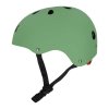 Kask rowerowy dla dziecka Trike Fix dzieciecy regulowany LED S 48 54cm zielony ciemny 184342