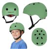 Kask rowerowy dla dziecka Trike Fix dzieciecy regulowany LED S 48 54cm zielony ciemny 184341
