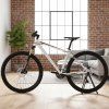 Stojak na rower serwisowy skladany metalowy na tylne kolo 182987