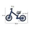 Rowerek biegowy Trike Fix Glow LED granatowy 182909