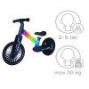 Odrážedlo Trike Fix Glow LED granátové 14