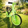Odrážedlo Trike Fix Glow LED neon zelené 12
