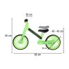 Rowerek biegowy Trike Fix Glow LED neon zielony 182907