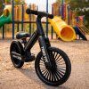 Černé odrážedlo Trike Fix Glow LED 11