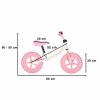 Rowerek biegowy Trike Fix Balance z dzwonkiem rozowy 186738