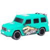 Zelené RC auto s dinosaurem v měřítku 1:10