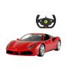 Červené RC auto Ferrari 488 GTB 1:14