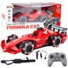RC závodní auto s efektem kouře 2.4Ghz červené