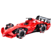 RC závodní auto s efektem kouře 2.4Ghz červené