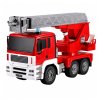 RC hasičské auto s otočným výložníkem 660° měřítko 1:20