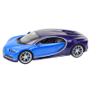 Modré RC auto Bugatti Veyron Chiron 1:14