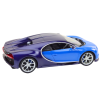 Modré RC auto Bugatti Veyron Chiron 1:14