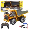 RC 9kanálová žlutá sklápěčka Huina 1:18