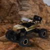 Samochod zdalnie sterowany na pilota RC Rock Crawler 1 12 4WD METAL zloty 177416