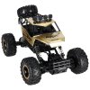 Samochod zdalnie sterowany na pilota RC Rock Crawler 1 12 4WD METAL zloty 177406