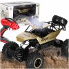 Samochod zdalnie sterowany na pilota RC Rock Crawler 1 12 4WD METAL zloty 177405