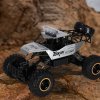 Samochod zdalnie sterowany na pilota RC Rock Crawler 1 12 4WD METAL srebrny 177429
