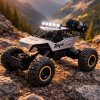 RC auto Rock Crawler 1:12 4WD stříbrné kovové 15