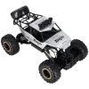 RC auto Rock Crawler 1:12 4WD stříbrné kovové 6