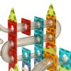 Klocki magnetyczne magnetic sticks marble tor kulkowy z dzwiekiem muzyka grajacy 118 elementow 168732
