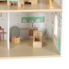 Domek dla lalek drewniany LULILO Peonio 70cm LED roz 176209
