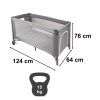 Lozeczko dzieciece turystyczne skladane z materacem max 15kg 177165
