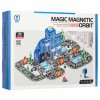 Magnetické kostky policejní vozy 3D 91 dílků 11