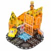 Klocki magnetyczne konstrukcyjne 3D budowa maszyny budowlane 92 elementy 188476
