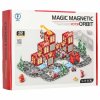 Klocki magnetyczne konstrukcyjne 3D straz pozarna 2 samochody 92 elementy 188499