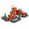 Klocki magnetyczne konstrukcyjne 3D straz pozarna 2 samochody 92 elementy 188490