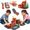 Klocki magnetyczne konstrukcyjne 3D straz pozarna 2 samochody 92 elementy 188488