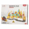 Klocki magnetyczne konstrukcyjne 3D budowa 90 elementow 188748