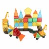 Klocki magnetyczne konstrukcyjne 3D budowa 90 elementow 188746