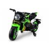 Elektrická motorka XW-07 LED kola Zelená 2