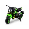 Elektrická motorka XW-07 LED kola Zelená