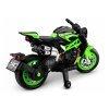Elektrická motorka XW-07 LED kola Zelená