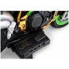 Elektrická motorka XW-07 LED kola Zelená
