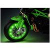 Elektrická motorka XW-07 LED kola Zelená 10