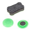 Dětská oboustranná magnetická křídová tabule LULILO Kredo křídy fixy magnety koše 12