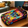 Elektronický stolní pinball s počítadlem bodů LED