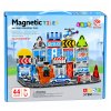 Magnetické konstrukční kostky Policejní základna 44 dílků