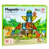 Magnetické konstrukční kostky Divoká zvířata Džungle ZOO 52 dílků